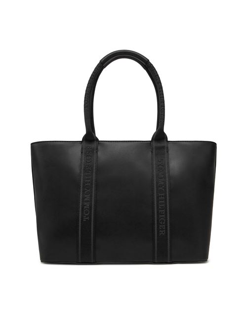 TH LOGOTAPE TOTE TOMMY HILFIGER | AW0AW17198/BDS